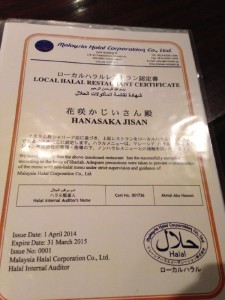 halal certificate